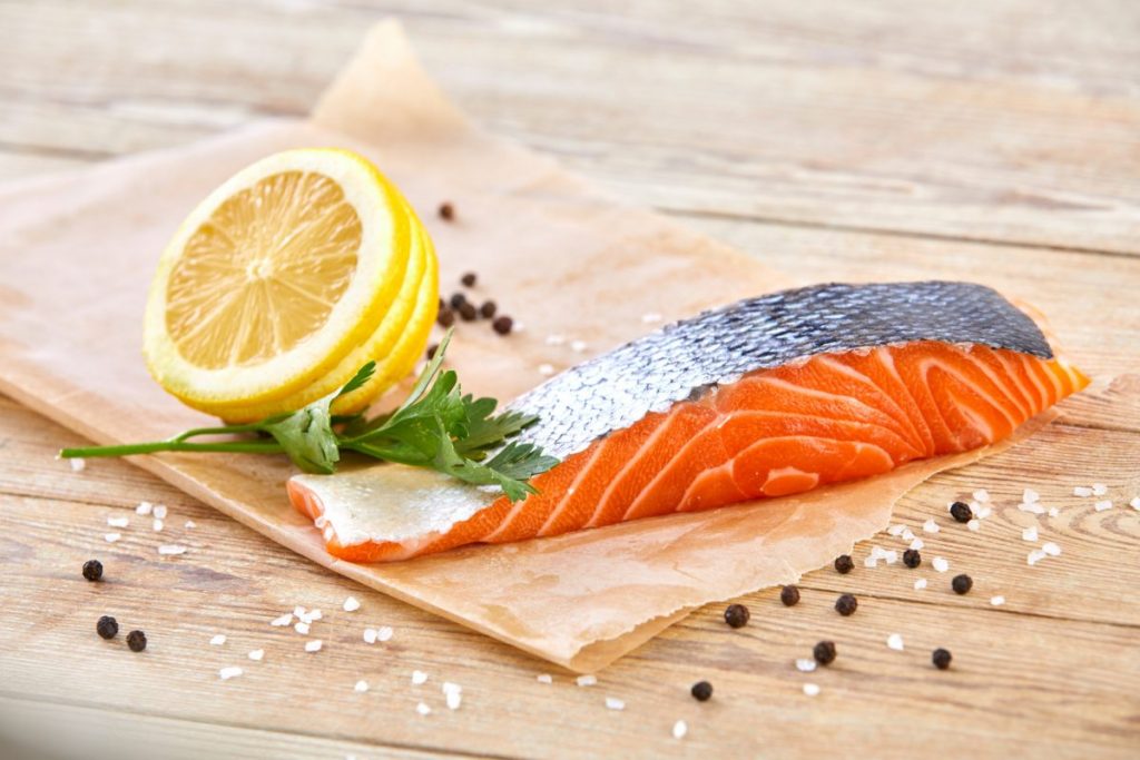 Healthy salmon